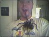 Me and Tarantula Clock - December 30, 2004.jpg