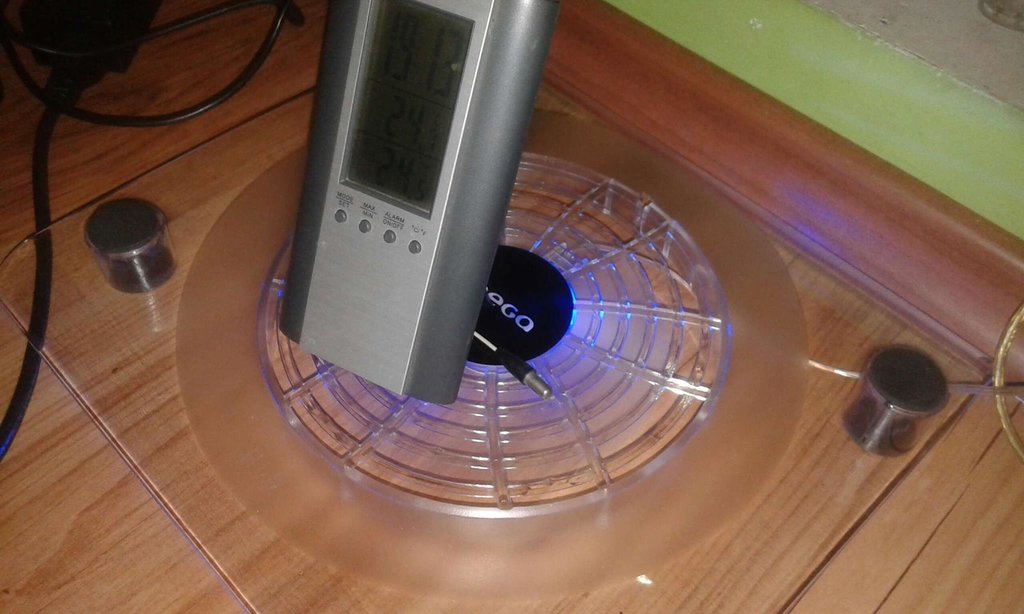 Temperature lowering idea what You think? (Laptop cooler)
